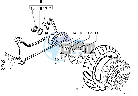 Rear Wheel