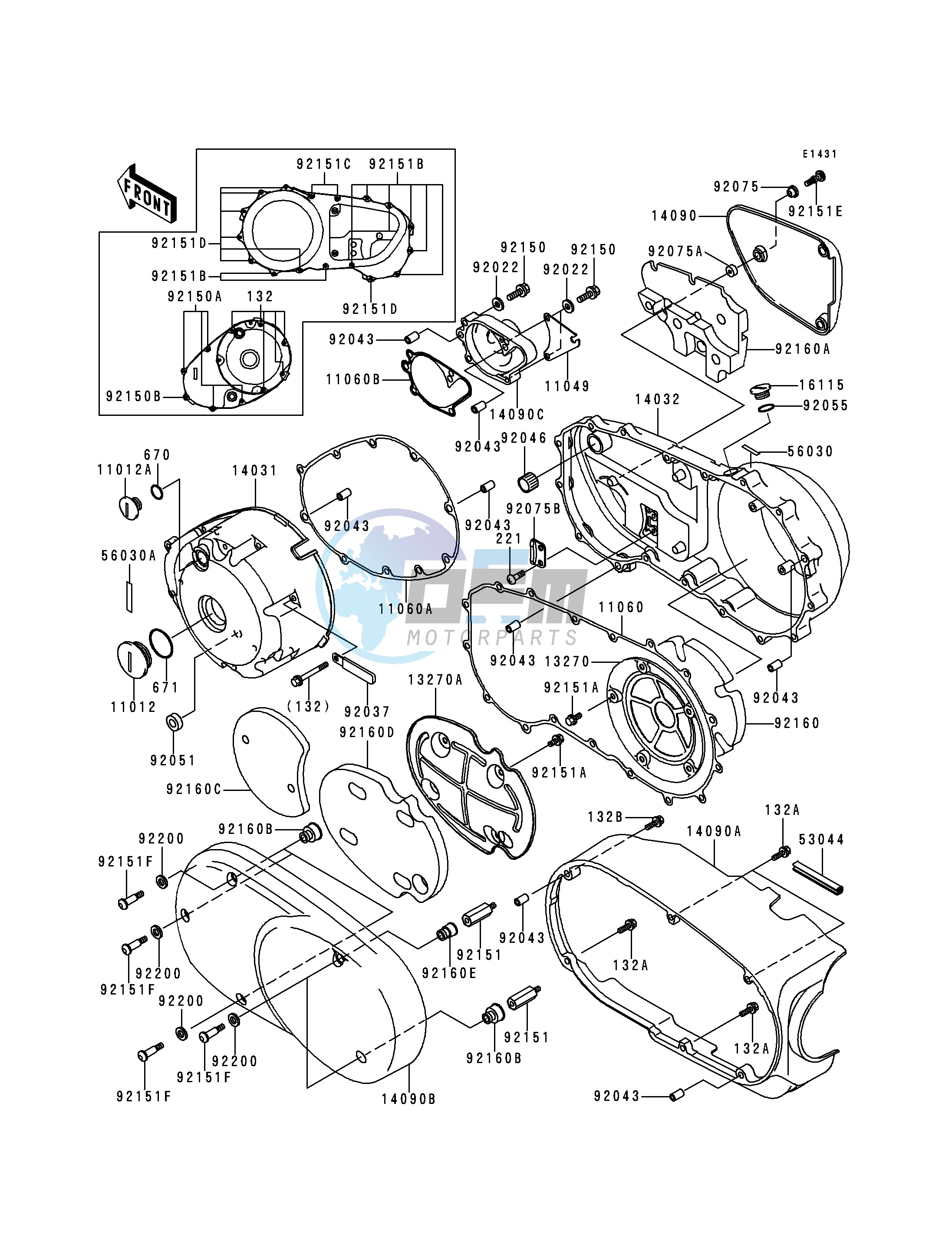 ENGINE COVER-- S- -