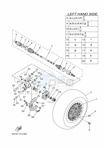 YXZ1000ET YXZ1000R SS (BAS7) drawing REAR WHEEL