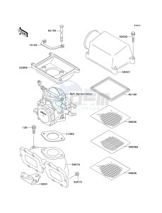 JH 750 E [SS] (E1-E2) [SS] drawing FLAME ARRESTER