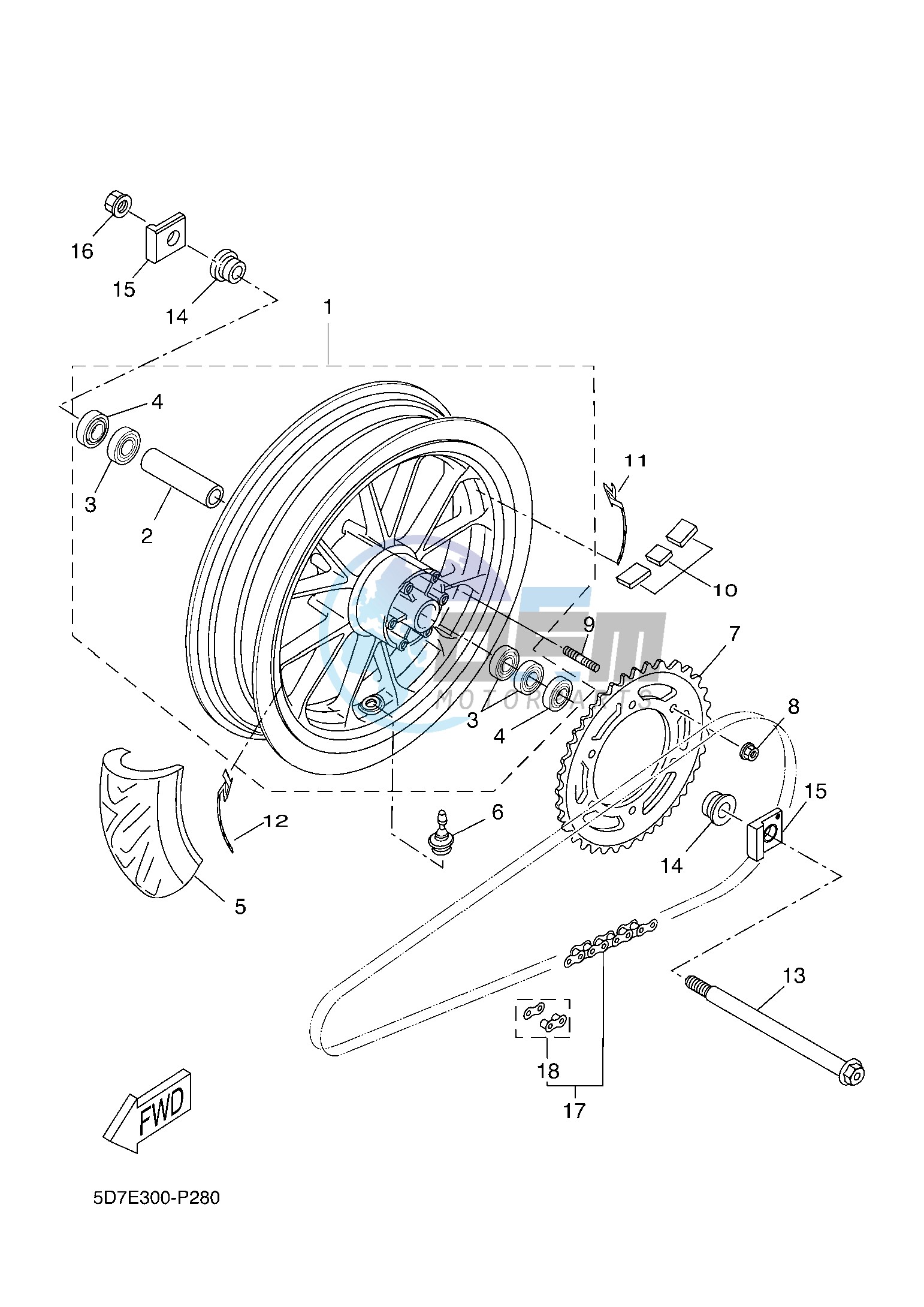 REAR WHEEL