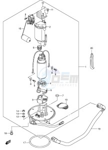 DL1000 (E2) V-Strom drawing FUEL PUMP (MODEL K4 K5 K6)