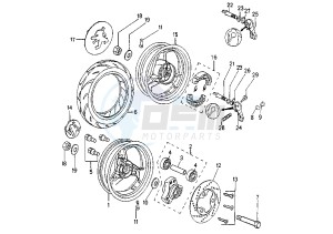 SPEEDFIGHT ARIA - 50 cc drawing WHEELS