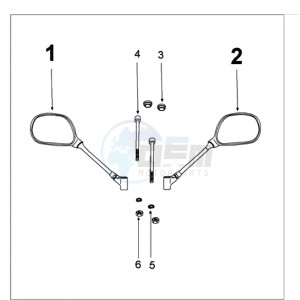 KISBEE MX drawing MIRRORS