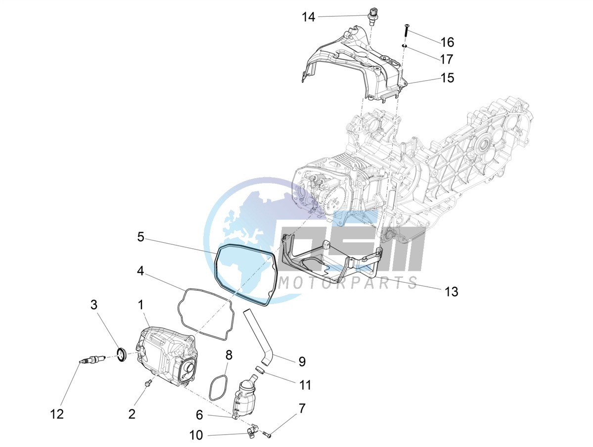 Cylinder head cover