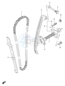 LT-F160 (P24) drawing CAM CHAIN