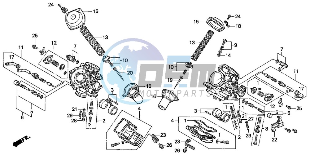 CARBURETOR (COMPONENT PARTS)