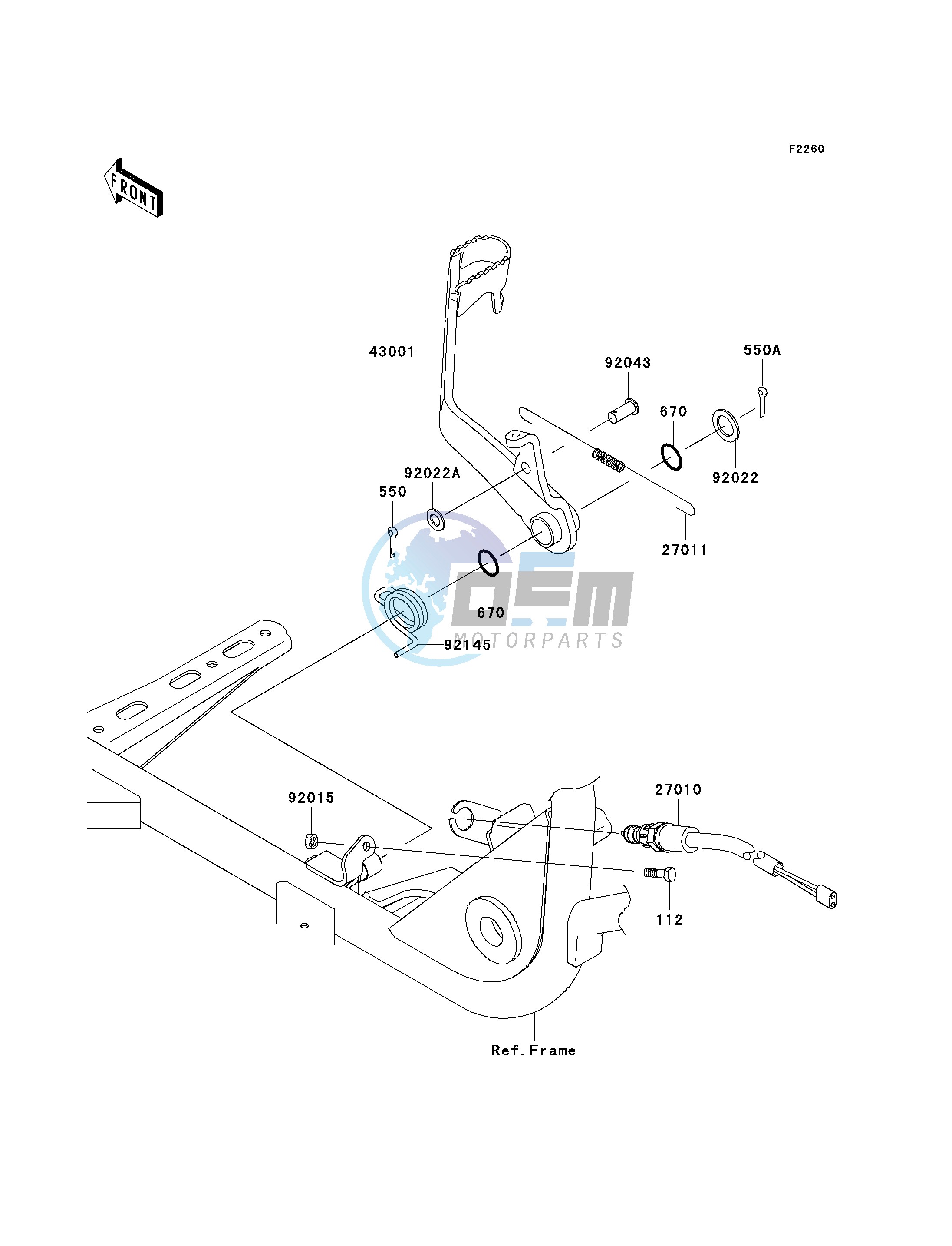 BRAKE PEDAL