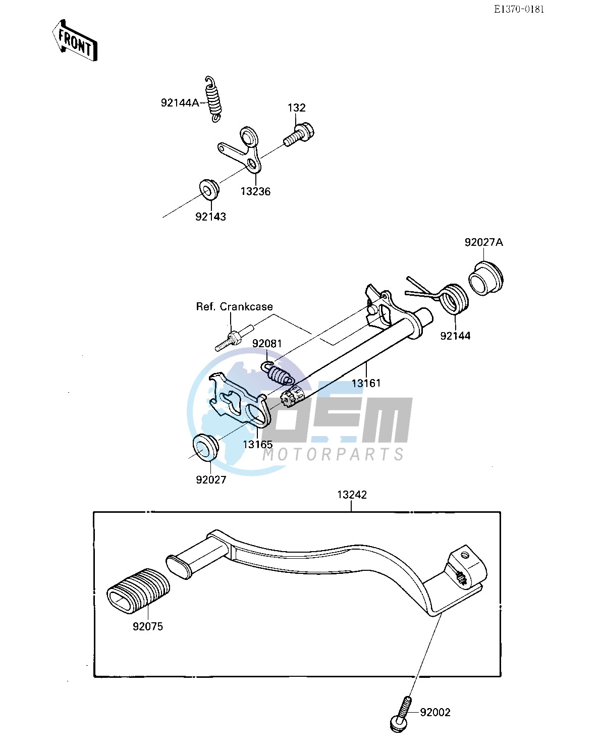 GEAR CHANGE MECHANISM