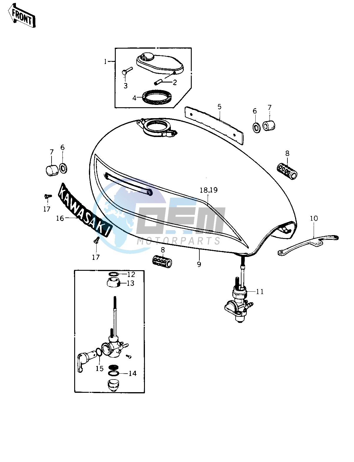 FUEL TANK -- KZ1000-B2- -