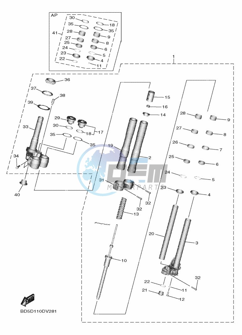 FRONT FORK 1