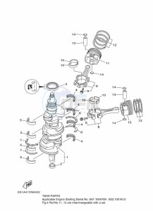 F200BETX drawing CRANKSHAFT--PISTON