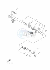 XTZ690 TENERE 700 (BHLA) drawing SHIFT SHAFT