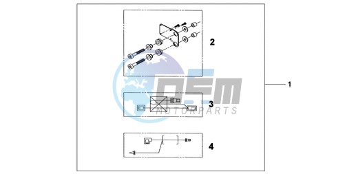 HEATED GRIP ATT. KIT