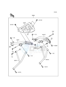 ER-6F EX650EFF XX (EU ME A(FRICA) drawing Accessory(Top Case Bracket)