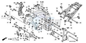 CB600F39 Europe Direct - (ED / ST) drawing FRAME BODY