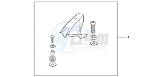 CBR1000RA9 BR / ABS MME drawing CARBON FIBER HUGGER