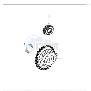 VIVA 3 L 4T A SPORTLINE drawing OIL PUMP