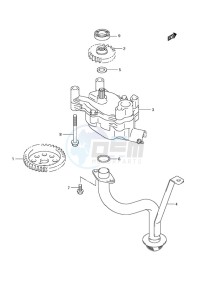 DF 175 drawing Oil Pump