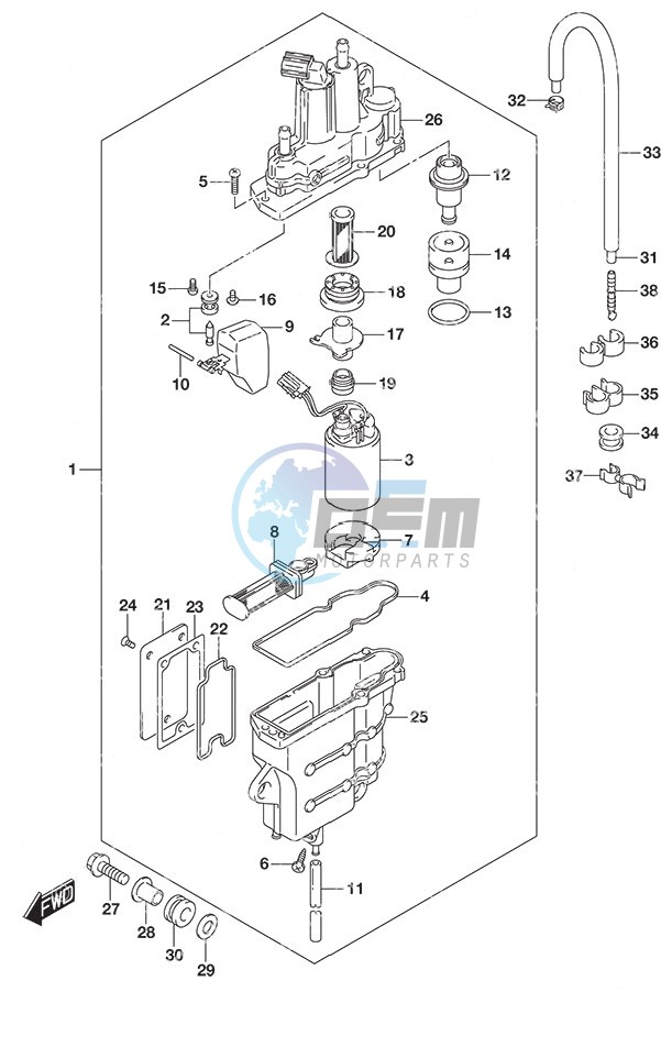 Fuel Vapor Separator