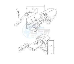 XJ6-F DIVERSION 600 drawing TAILLIGHT