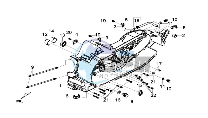 CRANKCASE LEFT