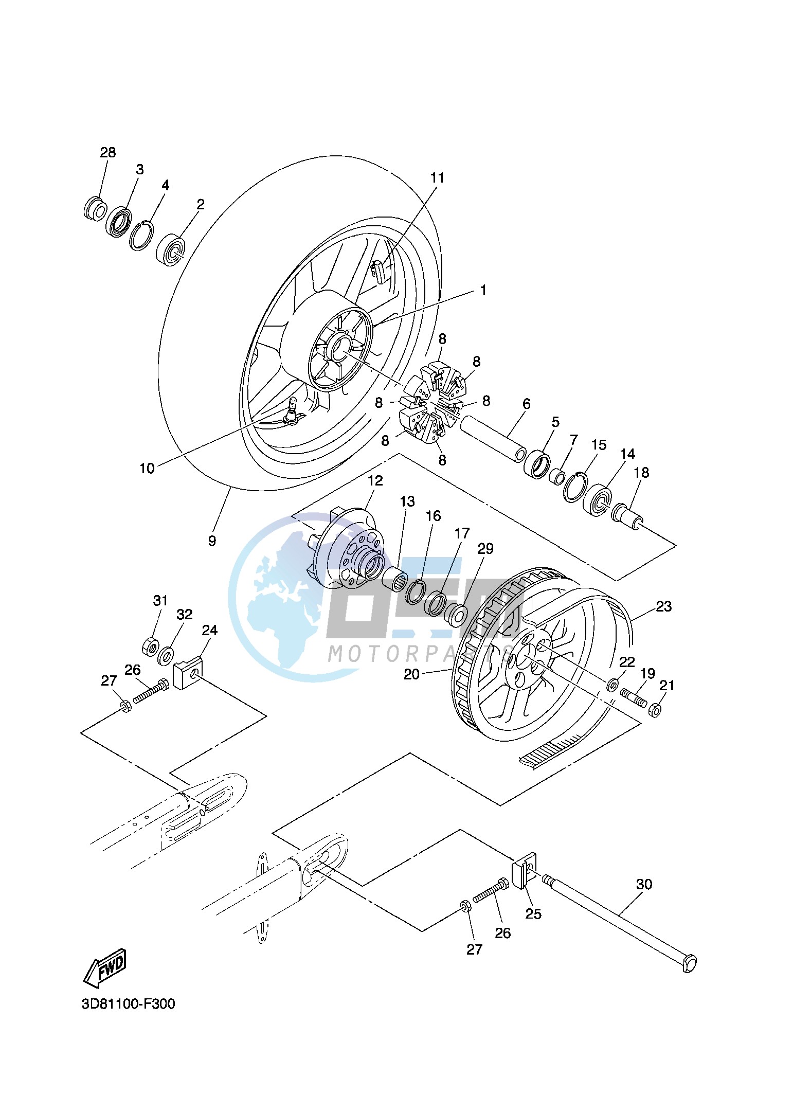 REAR WHEEL