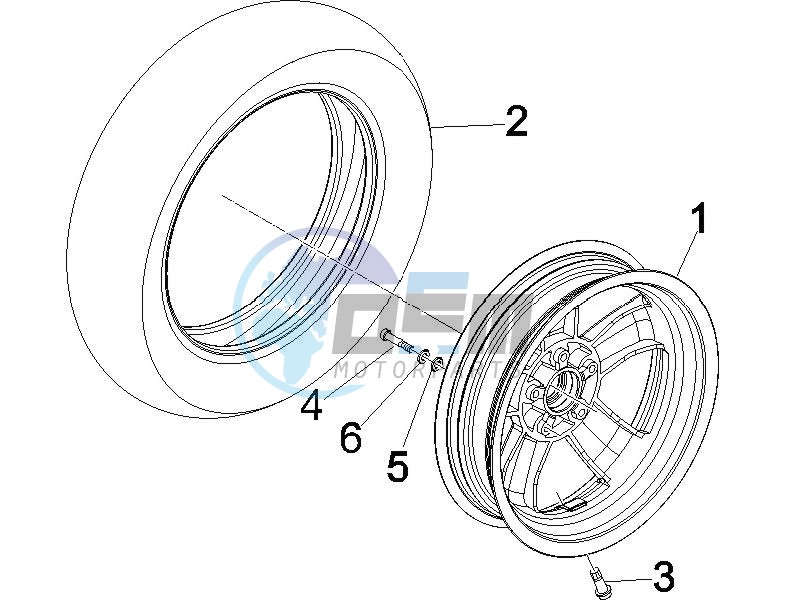 Front wheel