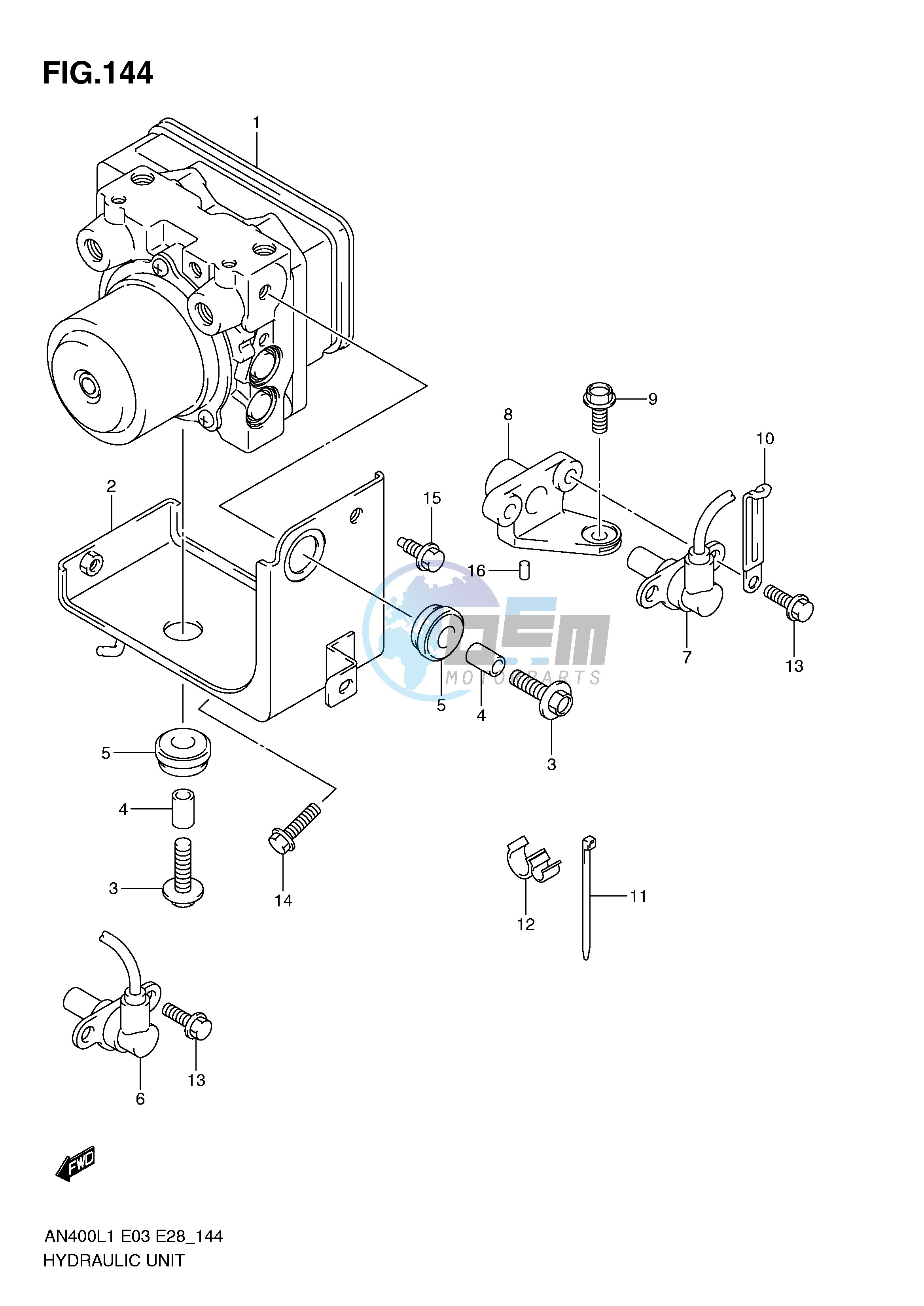 HYDRAULIC UNIT (AN400AL1 E33)