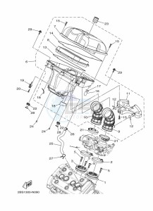 XT1200ZE XT1200ZE SUPER TENERE ABS (BP9C) drawing INTAKE