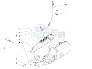 S 125 4T 3V ie drawing Silencer