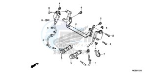 NC700SD NC700S Europe Direct - (ED) drawing IGNITION COIL