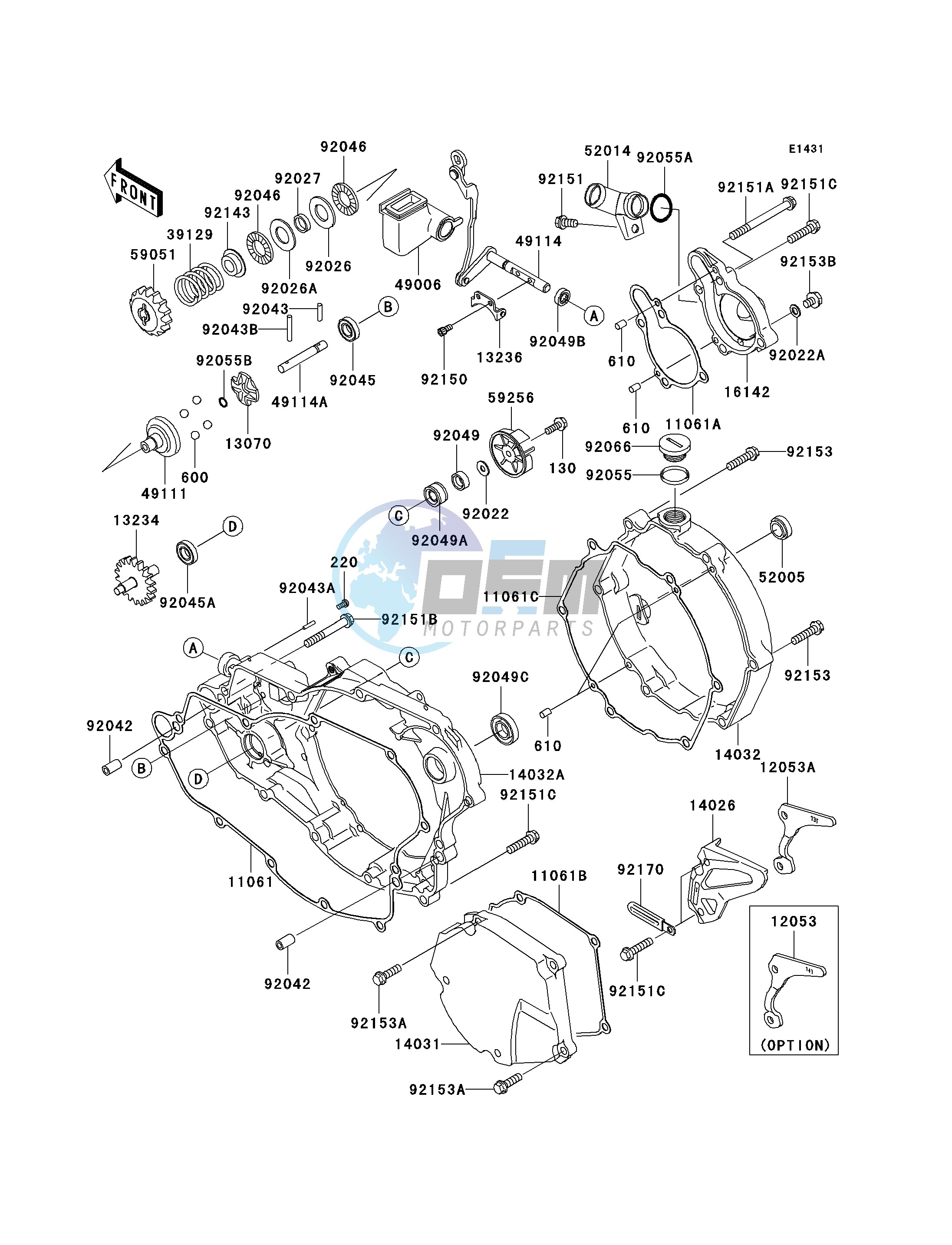 ENGINE COVER-- S- -