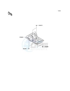 KVF 650 E [BRUTE FORCE 650 4X4 HARDWOODS GREEN HD] (E1) E1 drawing OPTIONAL PARTS