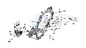 JOYMAX 125 drawing FRAME