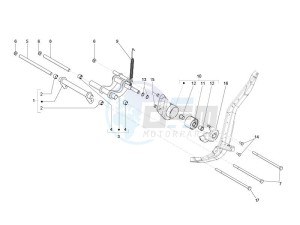 Liberty 125 4t ptt (I) Italy drawing Swinging arm