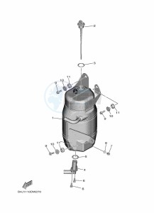 YXE1000EW YX10ERPAP (B4MN) drawing OIL TANK