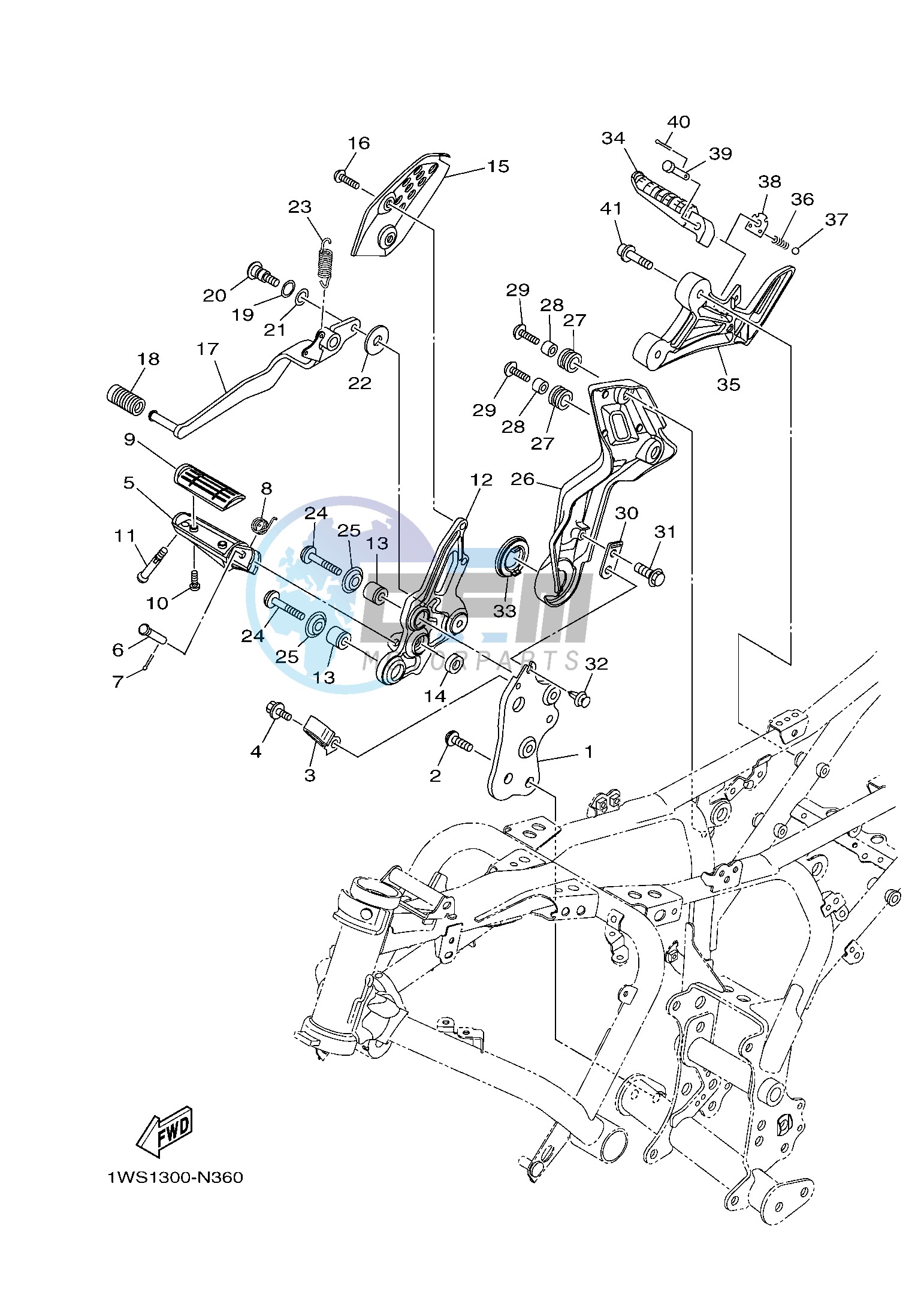 STAND & FOOTREST 2