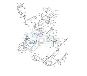 YP R X-MAX 250 drawing WINDSHIELD 1YS4