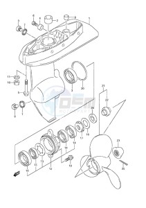 DF 4 drawing Gear Case