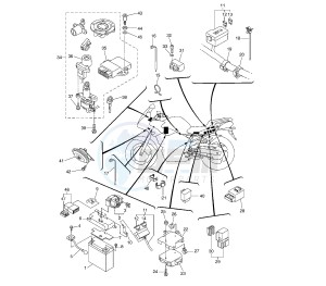 FZ6 FAZER S2 ABS 600 drawing ELECTRICAL DEVICES