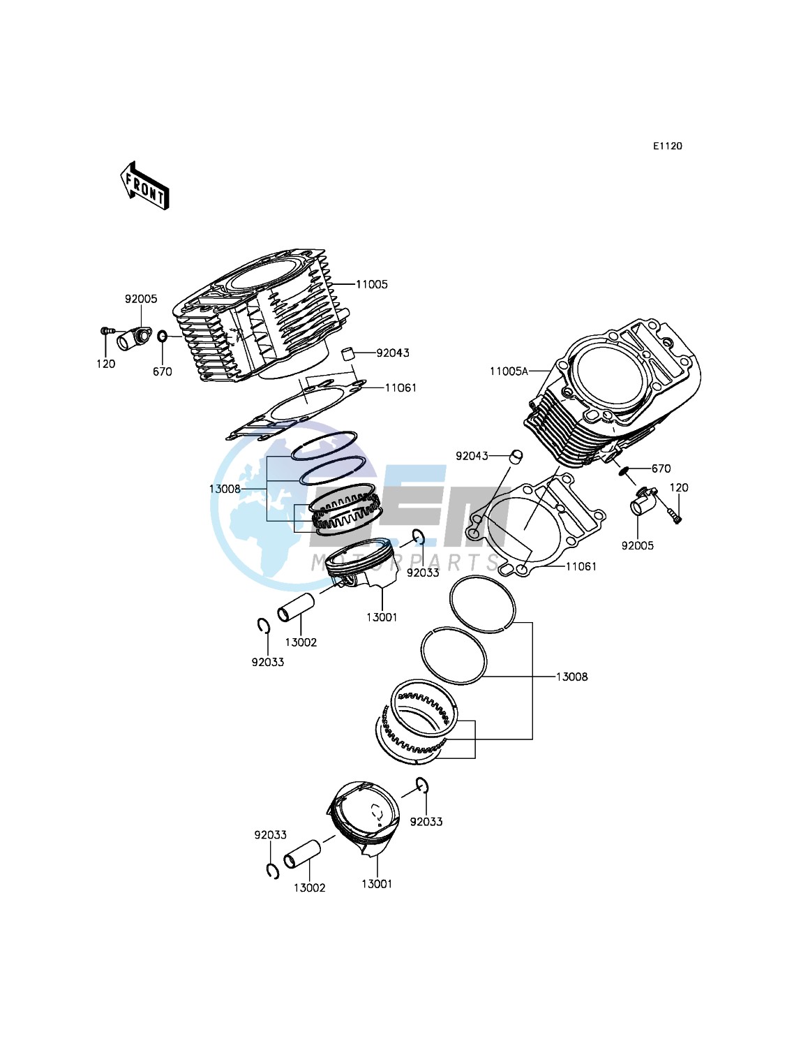 Cylinder/Piston(s)