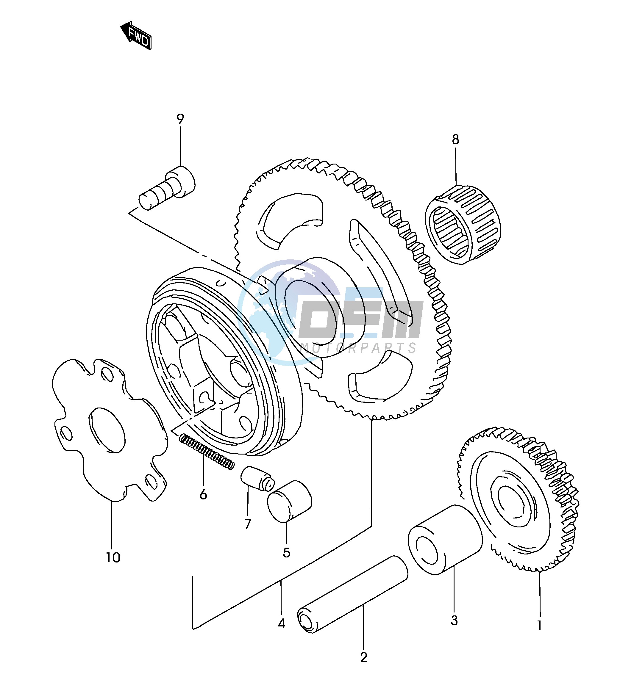 STARTER CLUTCH