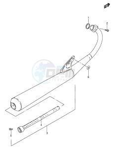 AX100 (E94) drawing MUFFLER