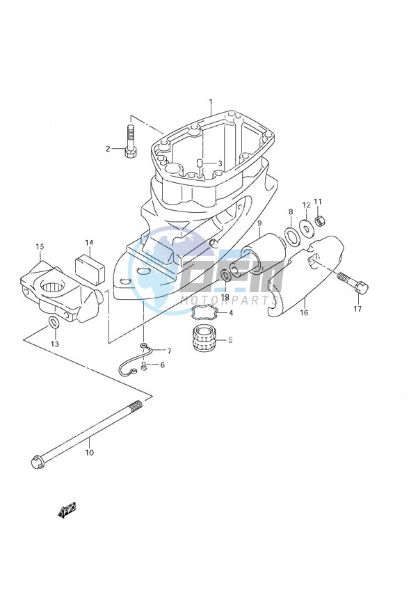 Driveshaft Housing