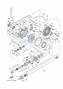 YXZ1000ET YXZ1000R SS (BAST) drawing DRIVE SHAFT