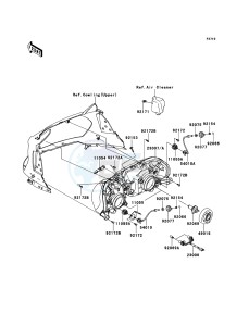 1400GTR_ABS ZG1400CDF FR GB XX (EU ME A(FRICA) drawing Headlight(s)