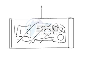 LT50 (P1) drawing GASKET SET