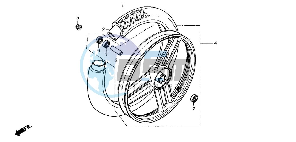 FRONT WHEEL