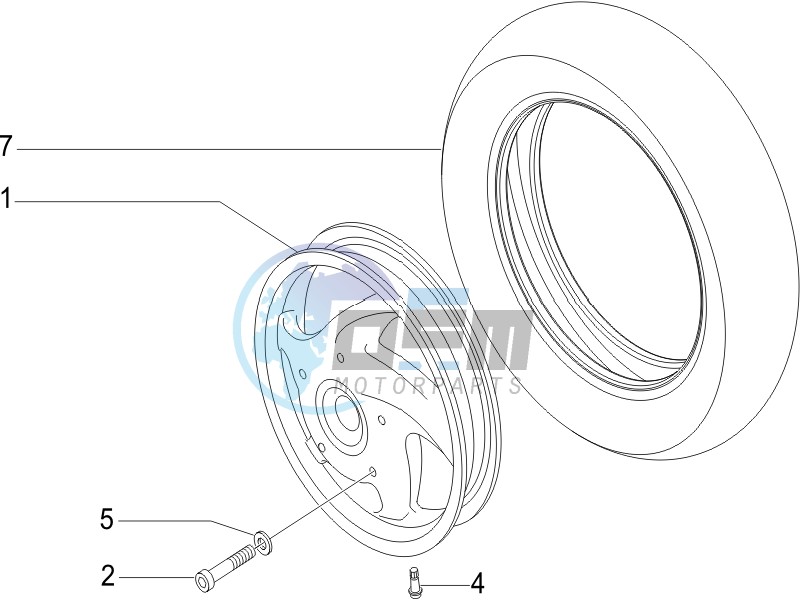 Front wheel